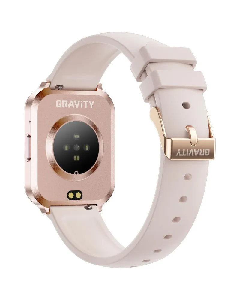 SMARTWATCH DAMSKI GRAVITY GT44-3 - DODATKOWY PASEK (sg051b)
