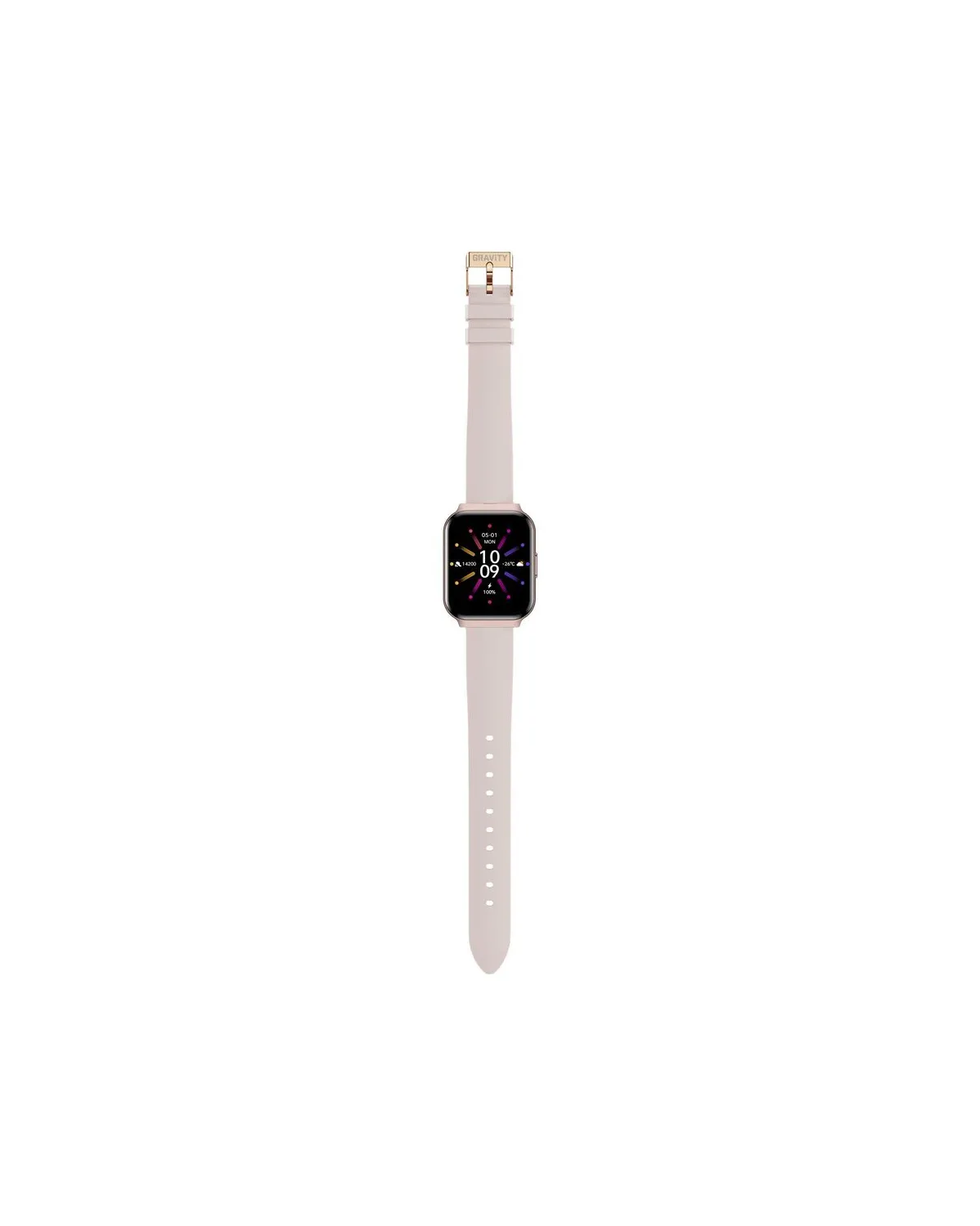 SMARTWATCH DAMSKI GRAVITY GT44-3 - DODATKOWY PASEK (sg051b)