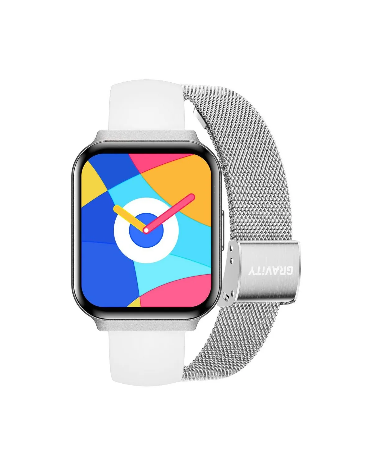 SMARTWATCH DAMSKI GRAVITY GT44-4 - DODATKOWY PASEK (sg051c)