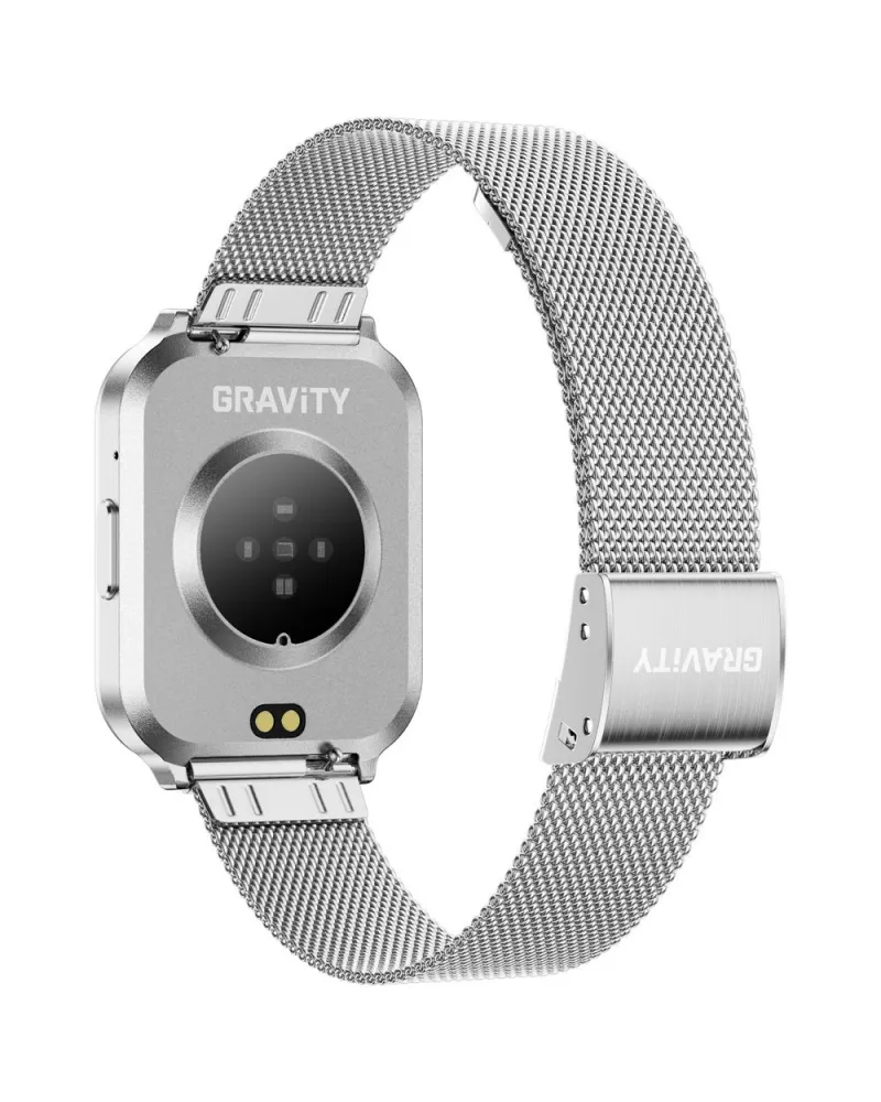SMARTWATCH DAMSKI GRAVITY GT44-4 - DODATKOWY PASEK (sg051c)