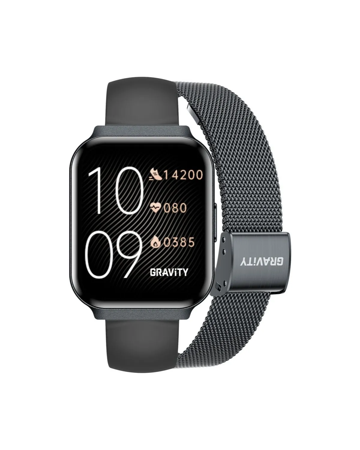 SMARTWATCH DAMSKI GRAVITY GT44-5 - DODATKOWY PASEK (sg051e)