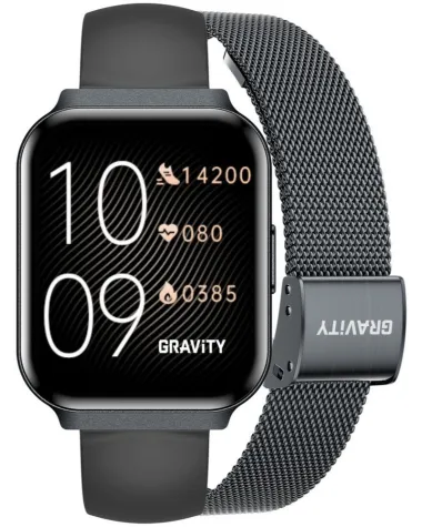 SMARTWATCH DAMSKI GRAVITY GT44-5 - DODATKOWY PASEK (sg051e)
