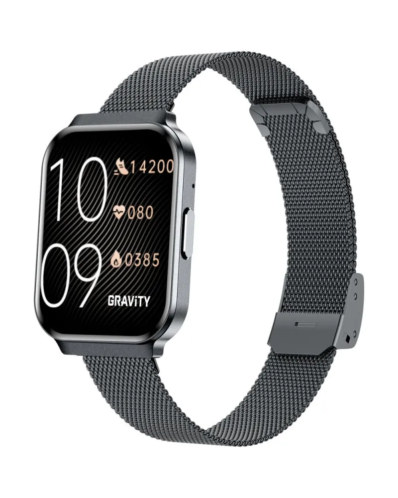 SMARTWATCH DAMSKI GRAVITY GT44-5 - DODATKOWY PASEK (sg051e)