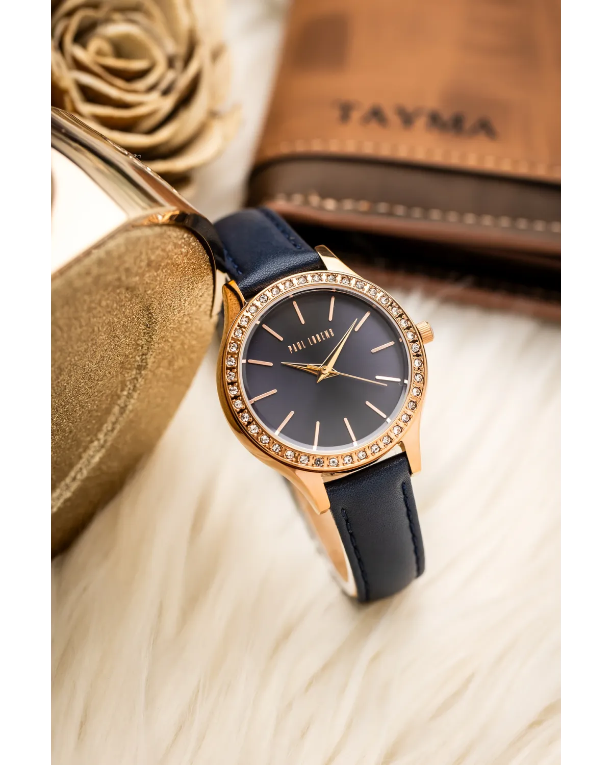 ZEGAREK DAMSKI PAUL LORENS -  PL10482A2-6F3 (zg584e) + BOX