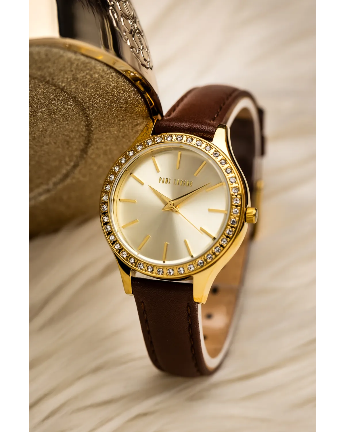ZEGAREK DAMSKI PAUL LORENS -  PL10482A2-4B2  (zg584f) + BOX