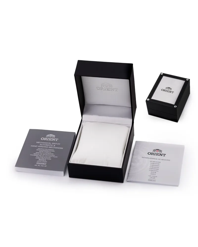 Zegarek Męski Orient Open Heart FAG02001B0 + BOX