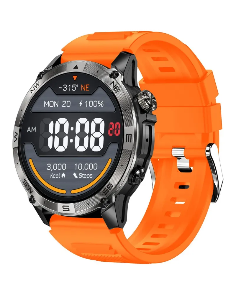 SMARTWATCH MĘSKI GRAVITY GT46-4 - AMOLED, DODATKOWA BRANSOLETA (sg055d)