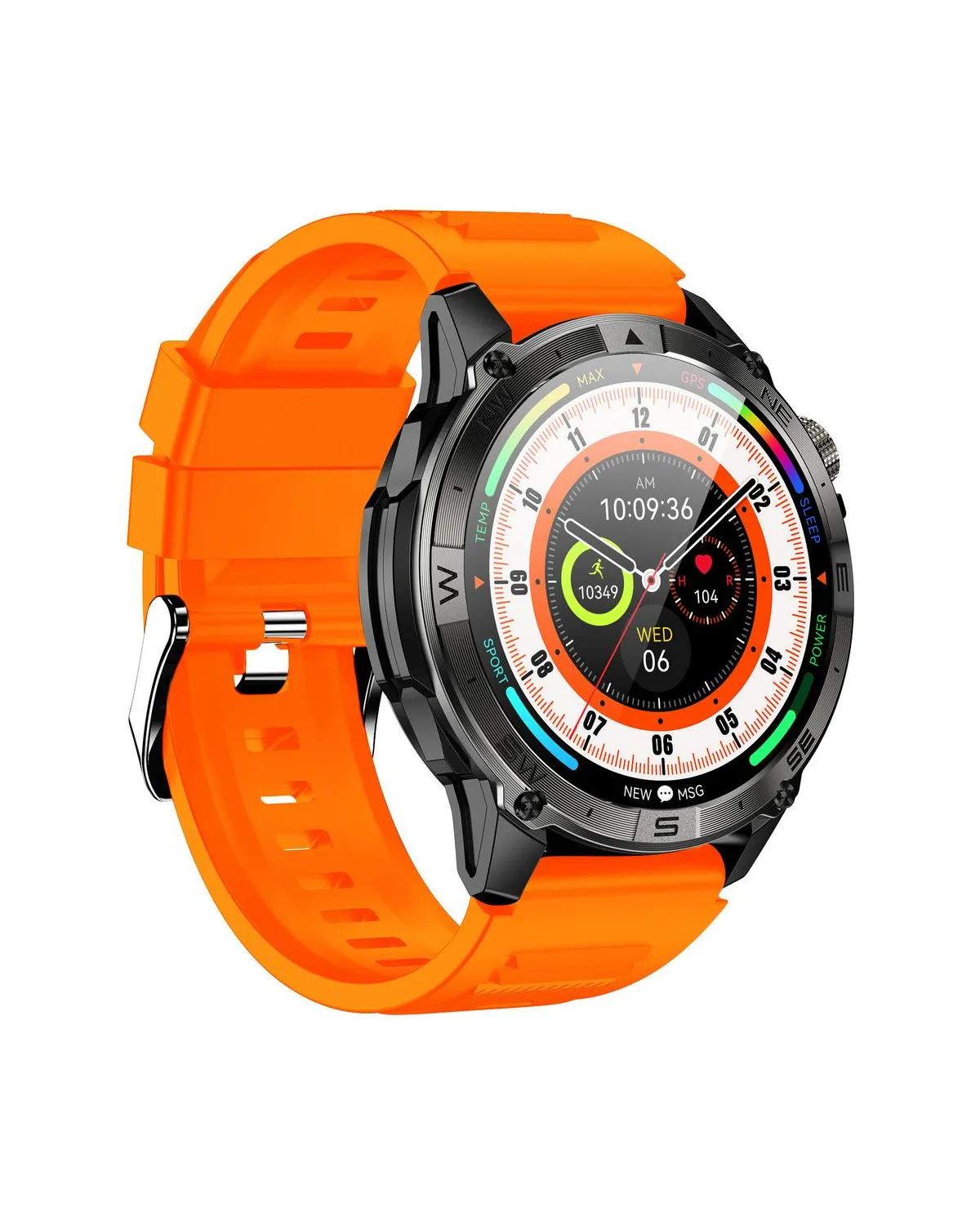 SMARTWATCH MĘSKI GRAVITY GT46-4 - AMOLED, DODATKOWA BRANSOLETA (sg055d)