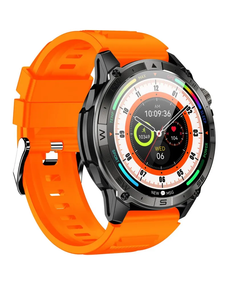 SMARTWATCH MĘSKI GRAVITY GT46-4 - AMOLED, DODATKOWA BRANSOLETA (sg055d)