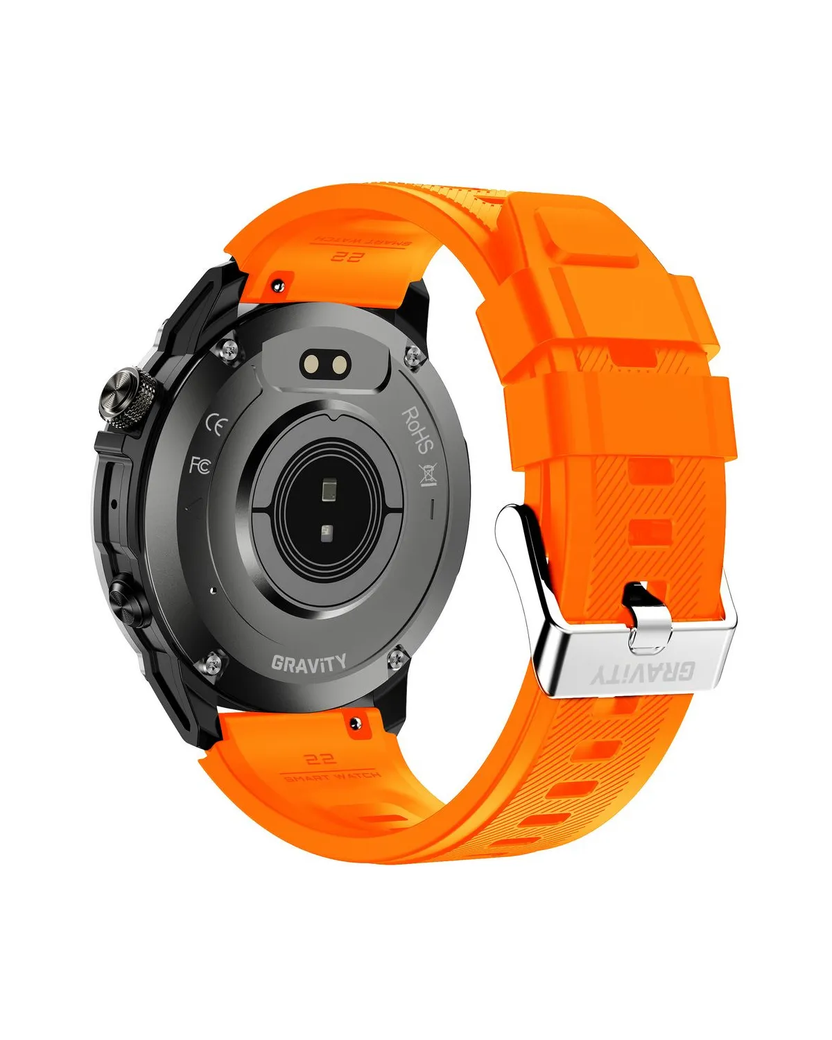 SMARTWATCH MĘSKI GRAVITY GT46-4 - AMOLED, DODATKOWA BRANSOLETA (sg055d)