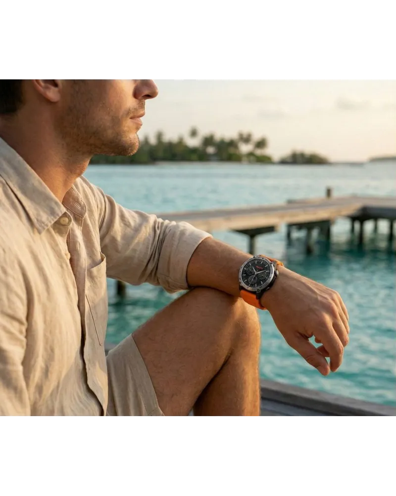 SMARTWATCH MĘSKI GRAVITY GT46-4 - AMOLED, DODATKOWA BRANSOLETA (sg055d)