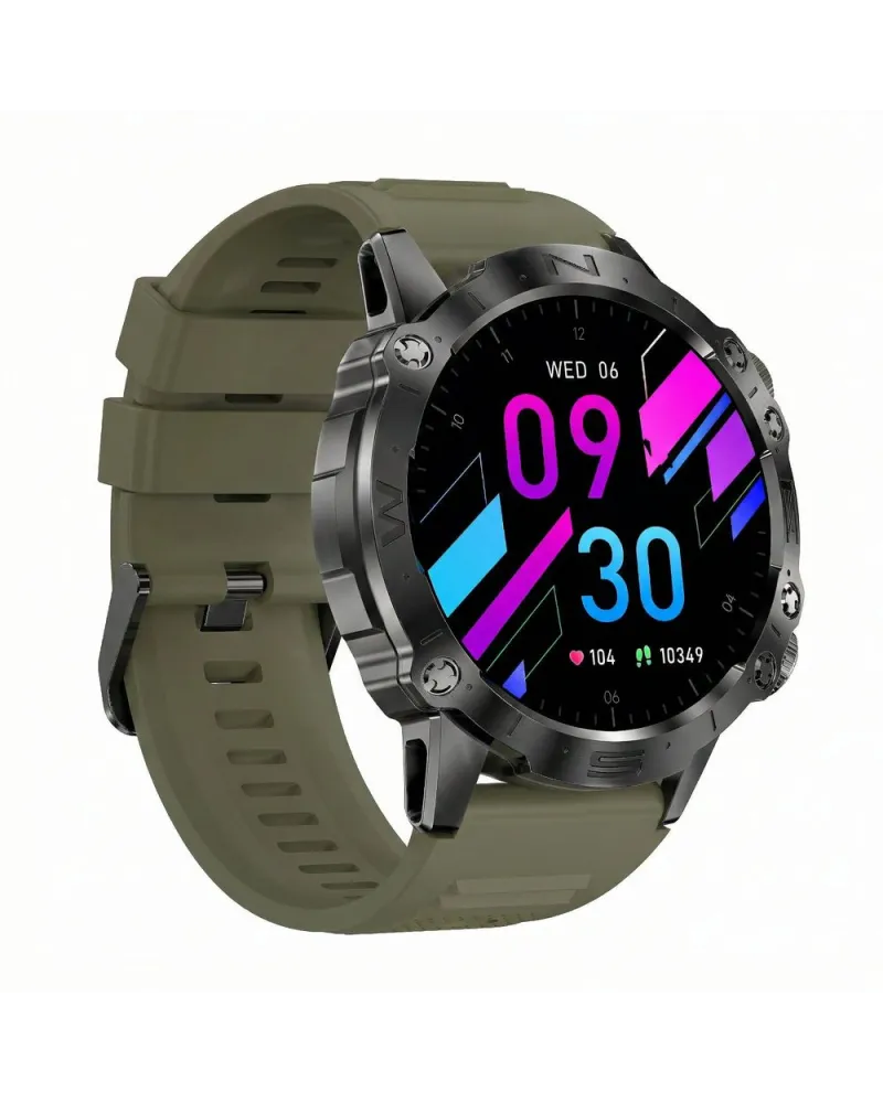 SMARTWATCH MĘSKI GRAVITY GT20-7 - AMOLED, DODATKOWY PASEK (sg024g)