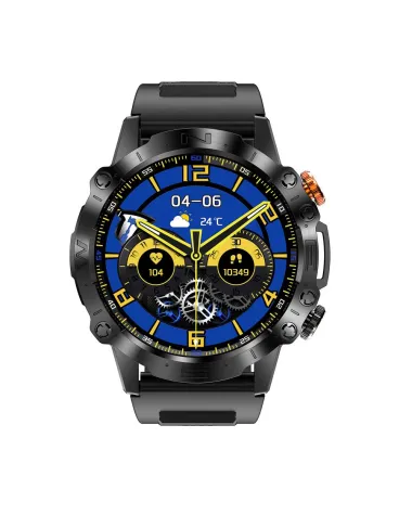 SMARTWATCH MĘSKI GRAVITY GT20-8 - AMOLED, DODATKOWY PASEK (sg024g)