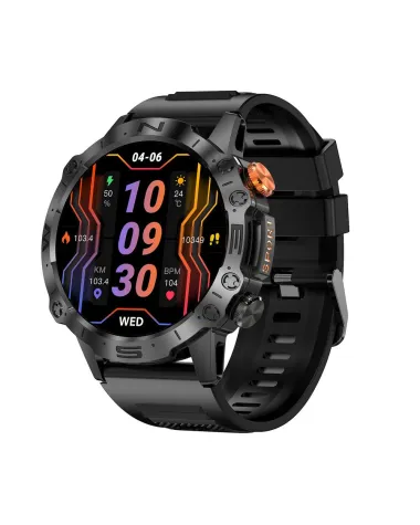 SMARTWATCH MĘSKI GRAVITY GT20-8 - AMOLED, DODATKOWY PASEK (sg024g)