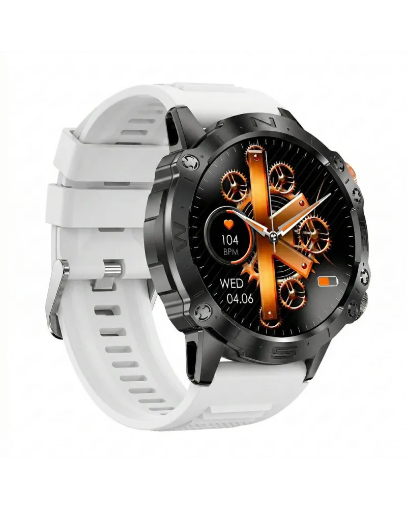 SMARTWATCH MĘSKI GRAVITY GT20-8 - AMOLED, DODATKOWY PASEK (sg024g)