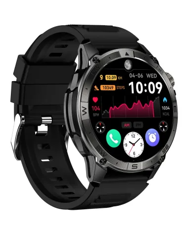 SMARTWATCH MĘSKI GRAVITY GT46-1 - AMOLED, DODATKOWA BRANSOLETA(sg055a)