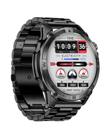 SMARTWATCH MĘSKI GRAVITY GT46-2 - AMOLED, DODATKOWA BRANSOLETA(sg055b)