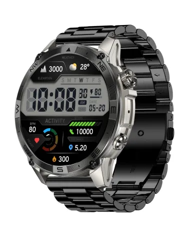 SMARTWATCH MĘSKI GRAVITY GT46-3 - AMOLED, DODATKOWA BRANSOLETA (sg055c)