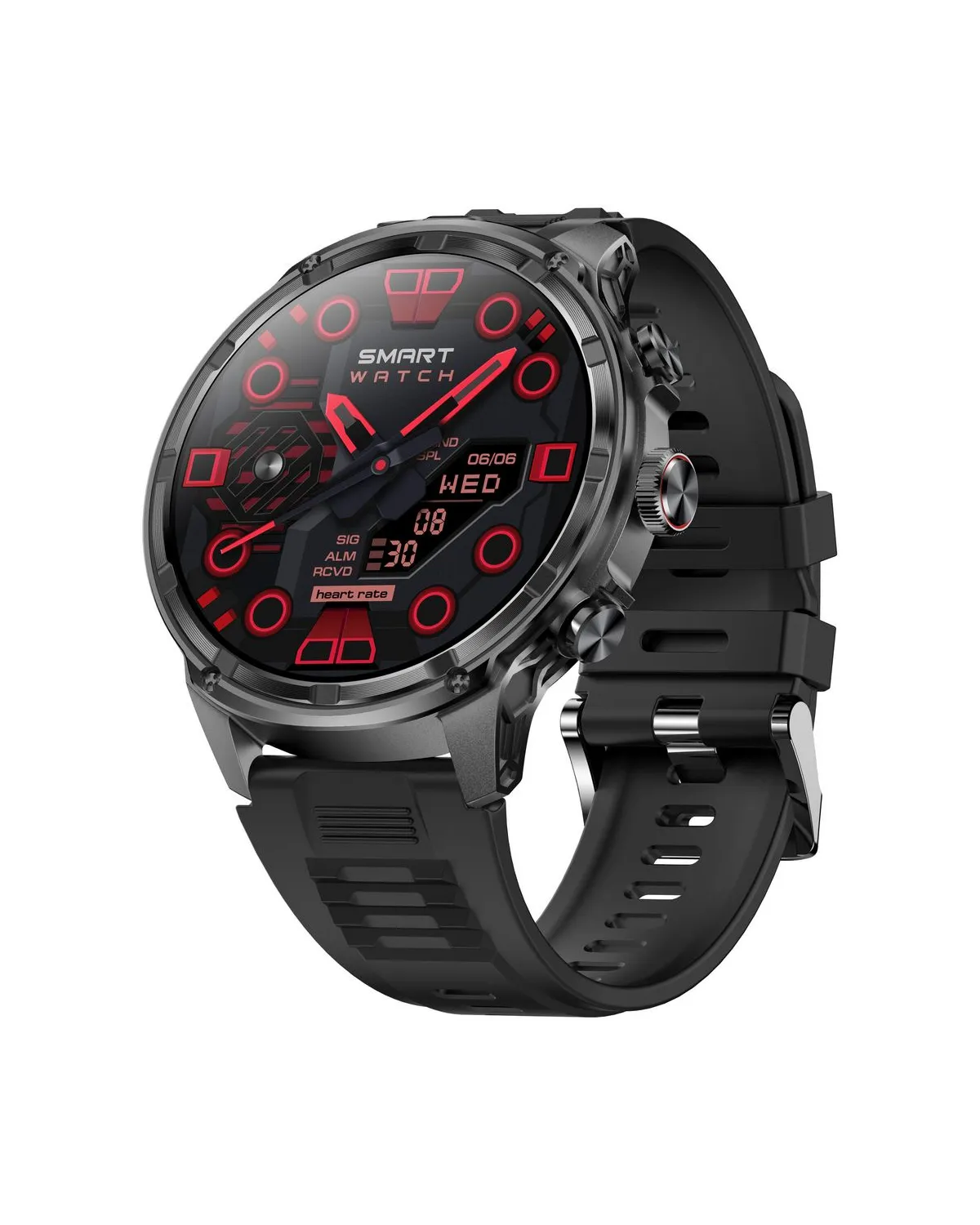 SMARTWATCH MĘSKI GRAVITY GT41-1 - BLUETOOTH CALL, DODATKOWA BRANSOLETA (sg053a)