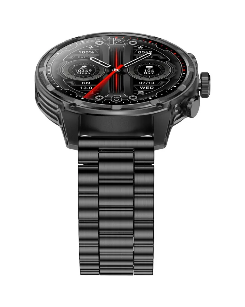 SMARTWATCH MĘSKI GRAVITY GT41-1 - BLUETOOTH CALL, DODATKOWA BRANSOLETA (sg053a)