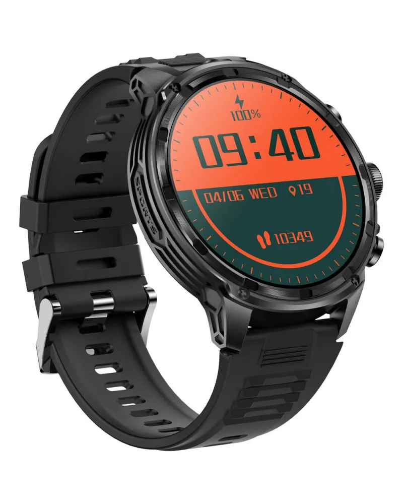 SMARTWATCH MĘSKI GRAVITY GT41-1 - BLUETOOTH CALL, DODATKOWA BRANSOLETA (sg053a)