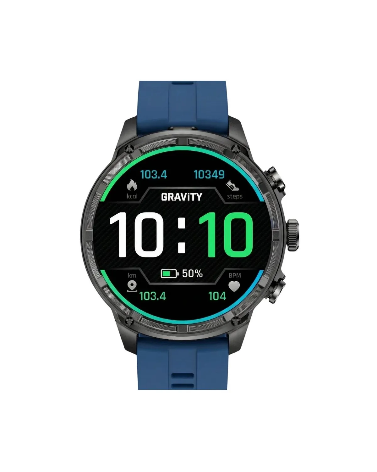 SMARTWATCH MĘSKI GRAVITY GT41-2 - BLUETOOTH CALL, DODATKOWA BRANSOLETA (sg053b)
