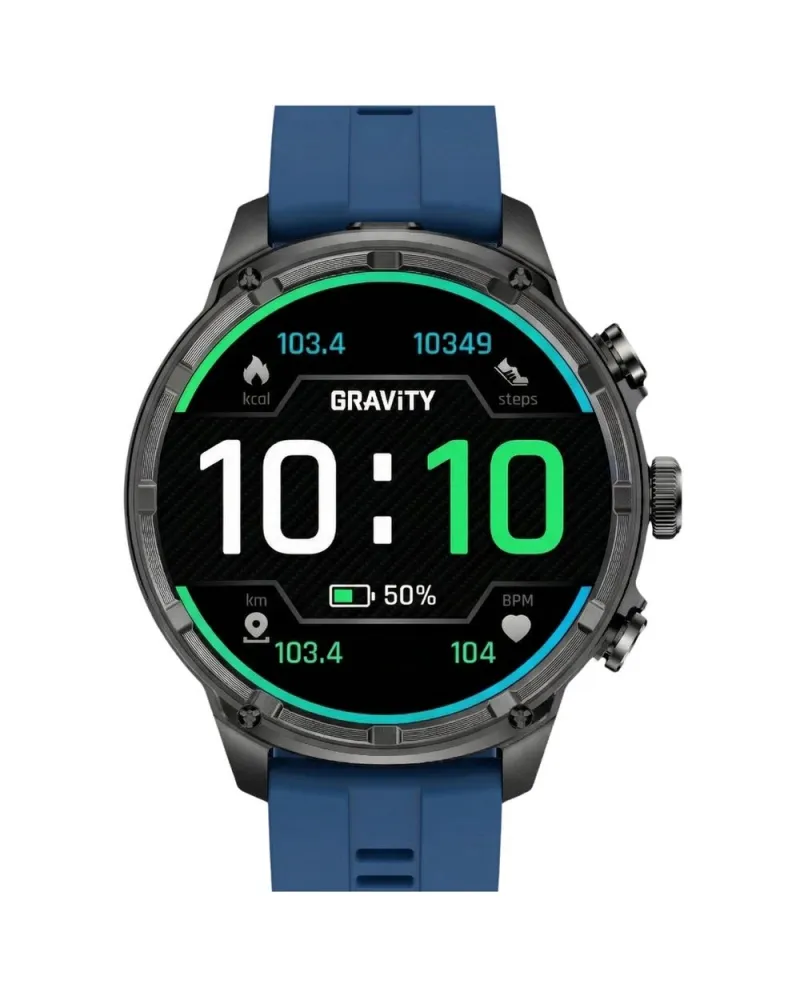SMARTWATCH MĘSKI GRAVITY GT41-2 - BLUETOOTH CALL, DODATKOWA BRANSOLETA (sg053b)