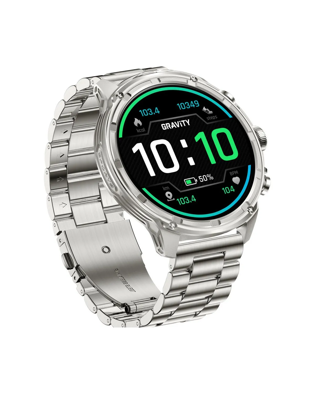 SMARTWATCH MĘSKI GRAVITY GT41-3 - BLUETOOTH CALL, DODATKOWA BRANSOLETA (sg053c)