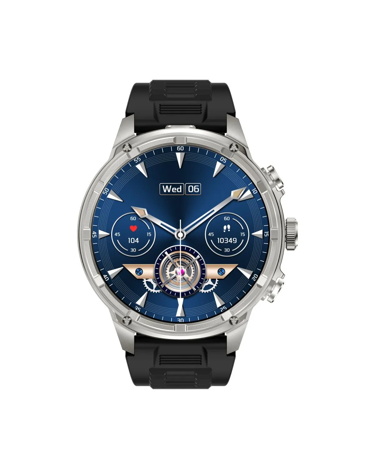 SMARTWATCH MĘSKI GRAVITY GT41-3 - BLUETOOTH CALL, DODATKOWA BRANSOLETA (sg053c)