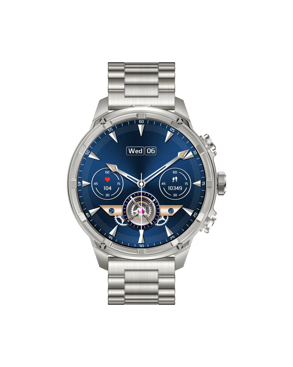 SMARTWATCH MĘSKI GRAVITY GT41-3 - BLUETOOTH CALL, DODATKOWA BRANSOLETA (sg053c)