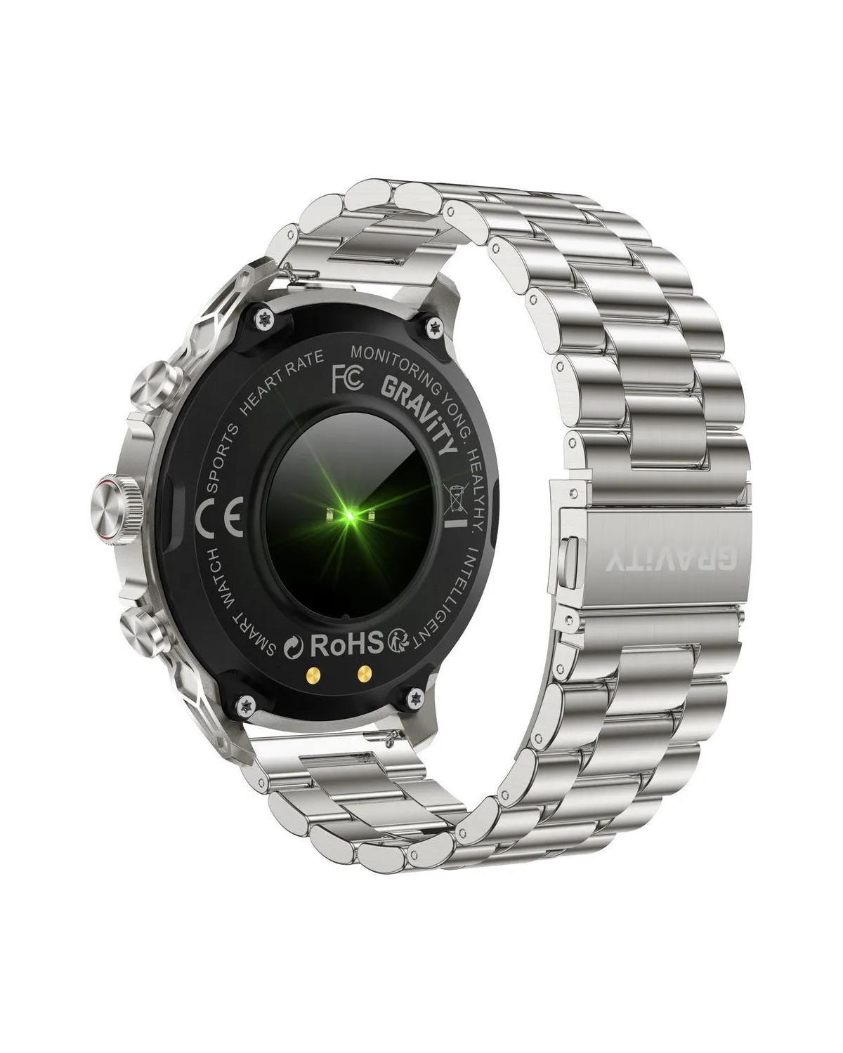 SMARTWATCH MĘSKI GRAVITY GT41-3 - BLUETOOTH CALL, DODATKOWA BRANSOLETA (sg053c)