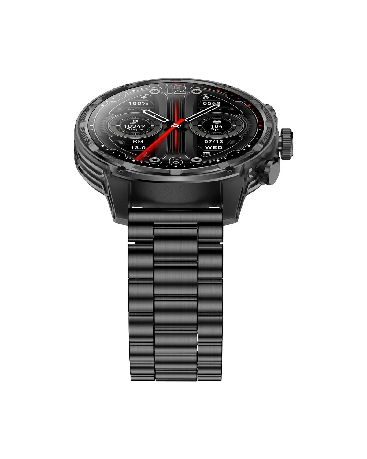 SMARTWATCH MĘSKI GRAVITY GT41-4 - BLUETOOTH CALL, DODATKOWA BRANSOLETA (sg053d)