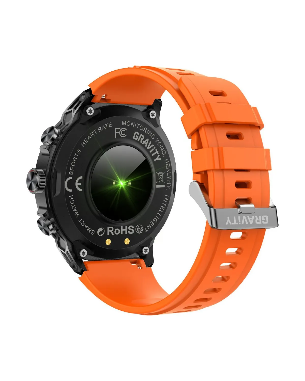SMARTWATCH MĘSKI GRAVITY GT41-4 - BLUETOOTH CALL, DODATKOWA BRANSOLETA (sg053d)