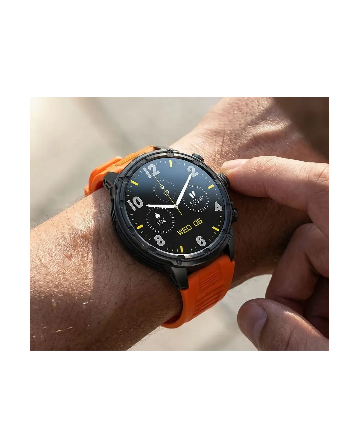 SMARTWATCH MĘSKI GRAVITY GT41-4 - BLUETOOTH CALL, DODATKOWA BRANSOLETA (sg053d)