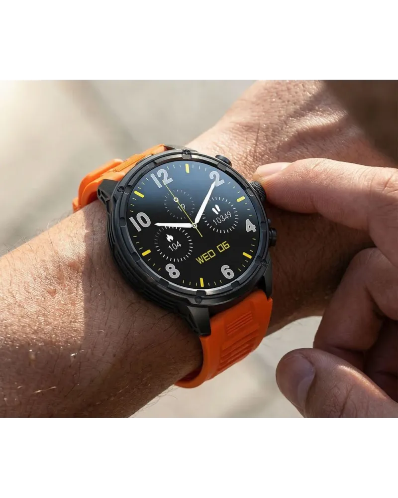 SMARTWATCH MĘSKI GRAVITY GT41-4 - BLUETOOTH CALL, DODATKOWA BRANSOLETA (sg053d)