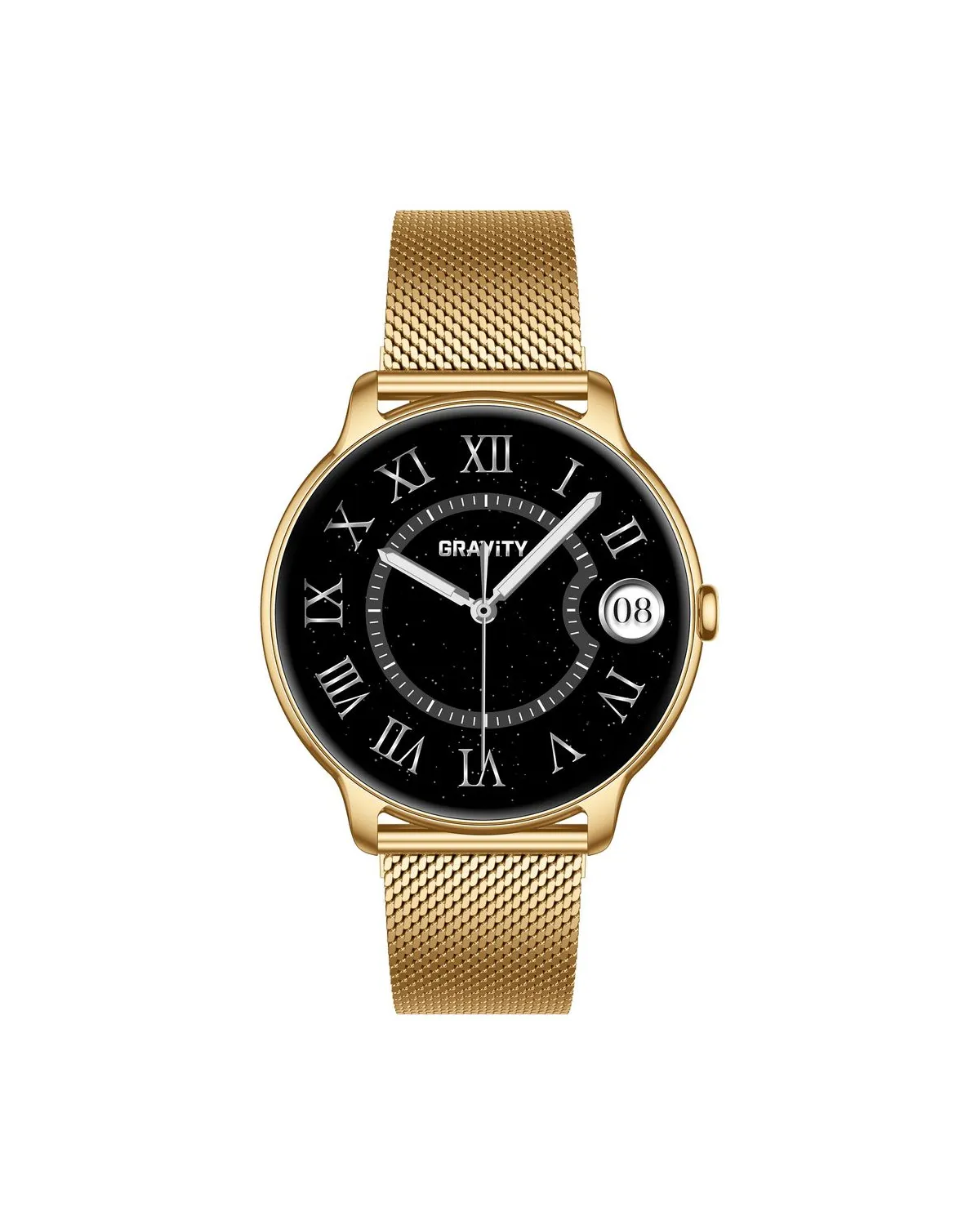 SMARTWATCH DAMSKI GRAVITY GT31-2 - AMOLED, DODATKOWY PASEK (sg052a)