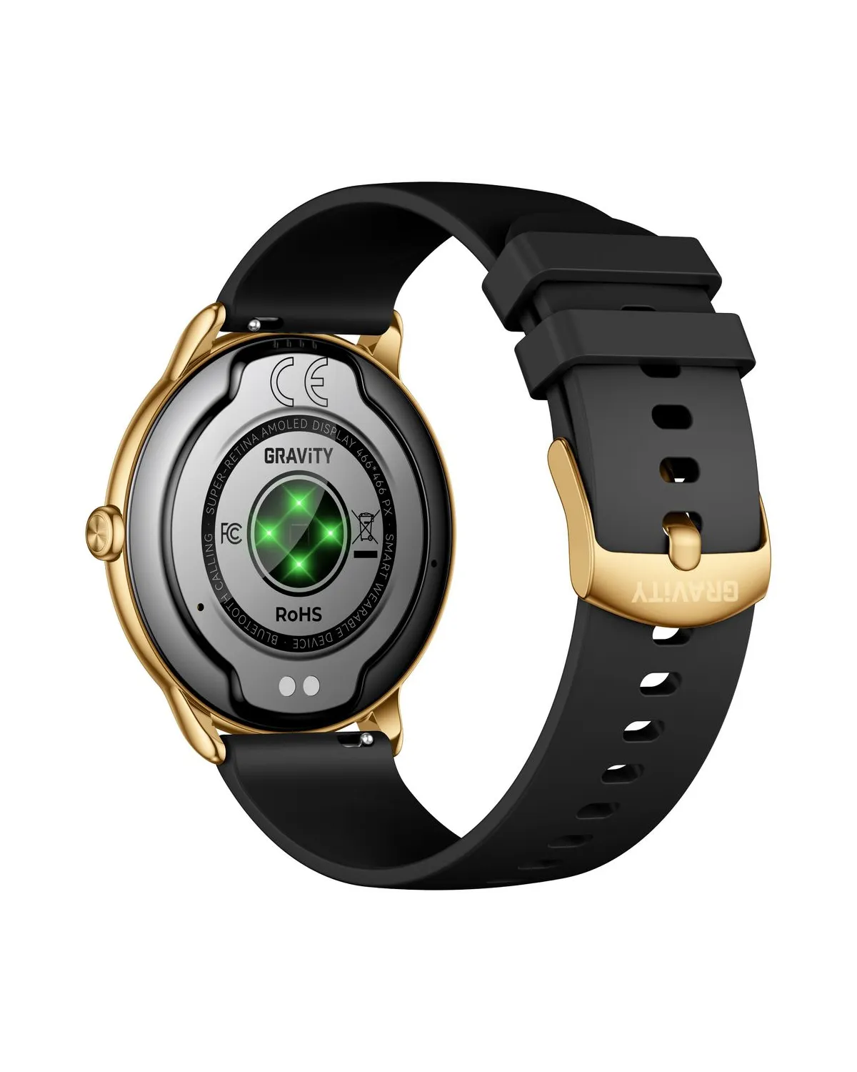 SMARTWATCH DAMSKI GRAVITY GT31-2 - AMOLED, DODATKOWY PASEK (sg052a)