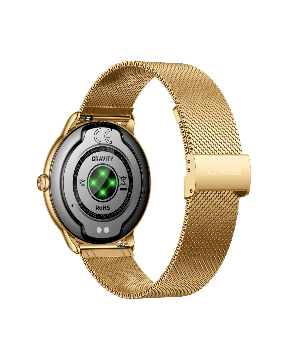 SMARTWATCH DAMSKI GRAVITY GT31-2 - AMOLED, DODATKOWY PASEK (sg052a)