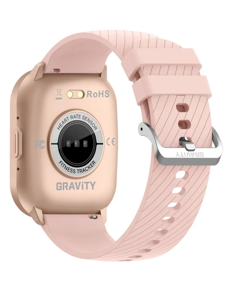 SMARTWATCH DAMSKI GRAVITY GT43-1 - DODATKOWY PASEK (sg054a)