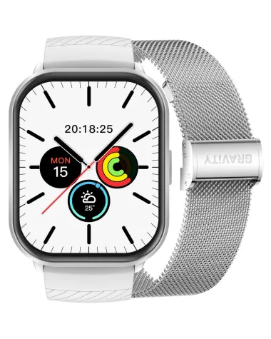 SMARTWATCH DAMSKI GRAVITY GT43-2 - DODATKOWY PASEK (sg054b)