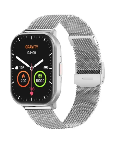 SMARTWATCH DAMSKI GRAVITY GT43-2 - DODATKOWY PASEK (sg054b)