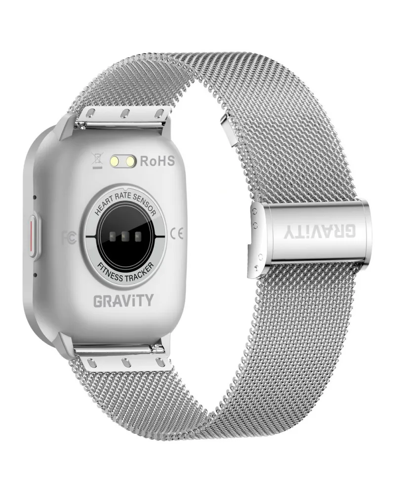 SMARTWATCH DAMSKI GRAVITY GT43-2 - DODATKOWY PASEK (sg054b)