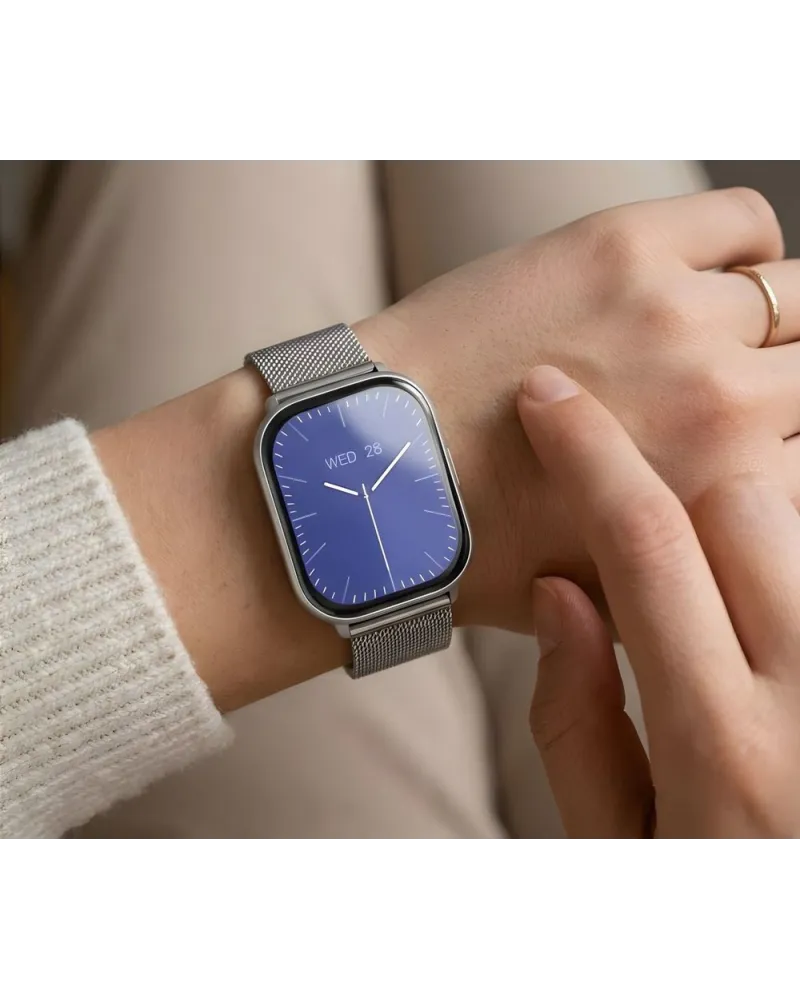 SMARTWATCH DAMSKI GRAVITY GT43-2 - DODATKOWY PASEK (sg054b)