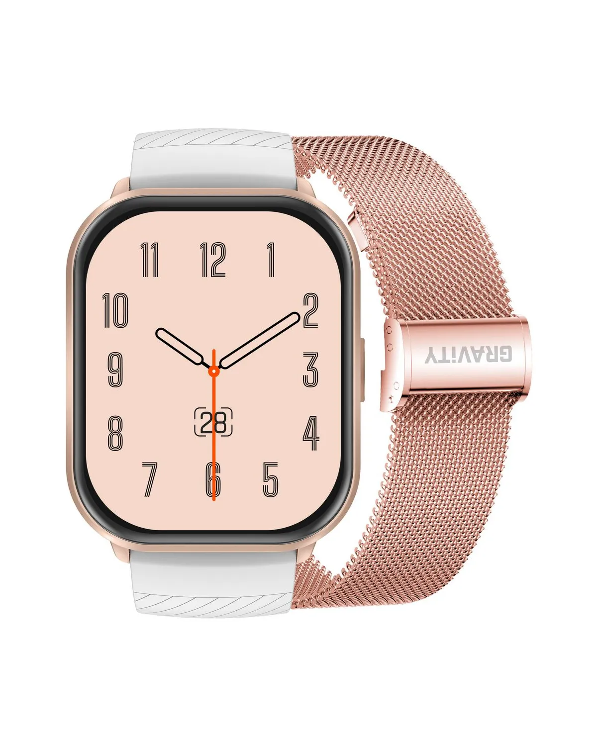 SMARTWATCH DAMSKI GRAVITY GT43-4 - DODATKOWY PASEK (sg054d) SMARTWATCH DAMSKI GRAVITY GT43-4 - DODATKOWY PASEK (sg054d)
