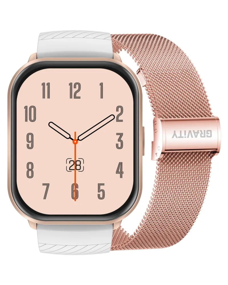 SMARTWATCH DAMSKI GRAVITY GT43-4 - DODATKOWY PASEK (sg054d) SMARTWATCH DAMSKI GRAVITY GT43-4 - DODATKOWY PASEK (sg054d)
