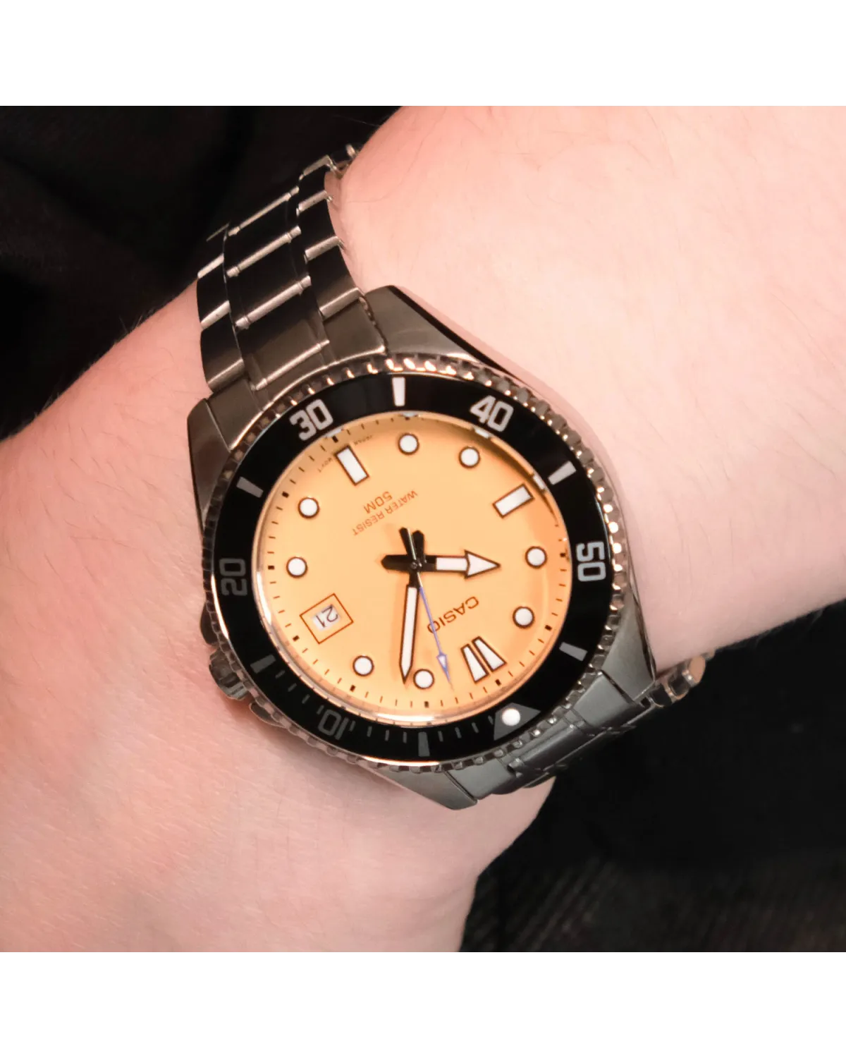 Zegarek Męski Casio MDV-10D-4A2+ BOX