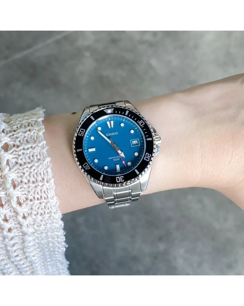 Zegarek Męski Casio MDV-10D-2A1+ BOX