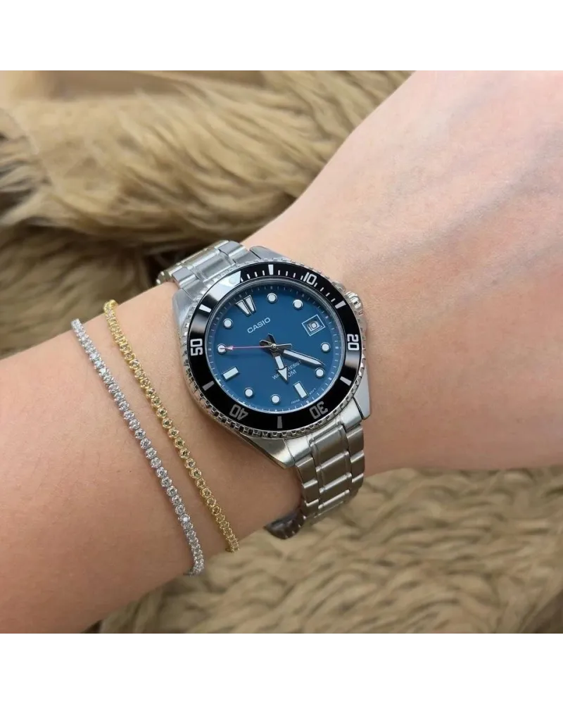 Zegarek Męski Casio MDV-10D-2A1+ BOX