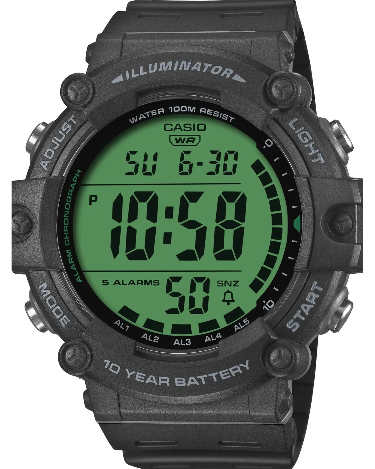 ZEGAREK MĘSKI CASIO SPORT ILLUMINATOR AE-1500WHC-1A + BOX