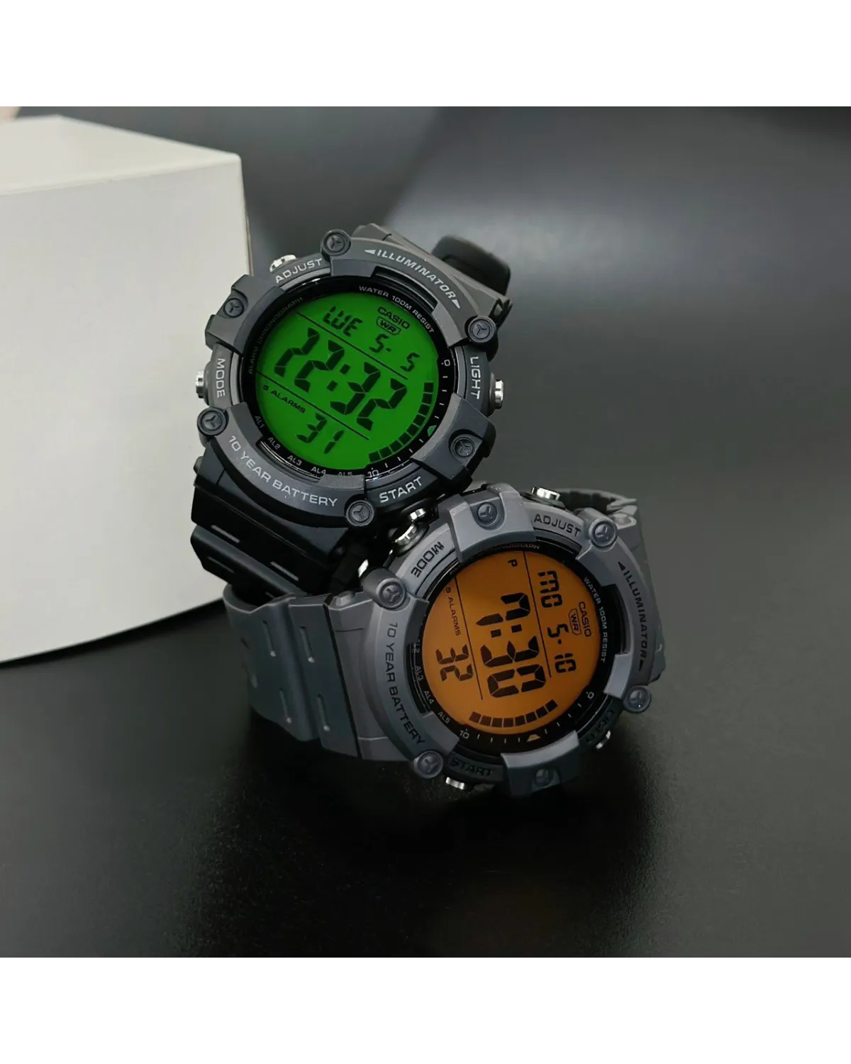 ZEGAREK MĘSKI CASIO SPORT ILLUMINATOR AE-1500WHC-1A + BOX